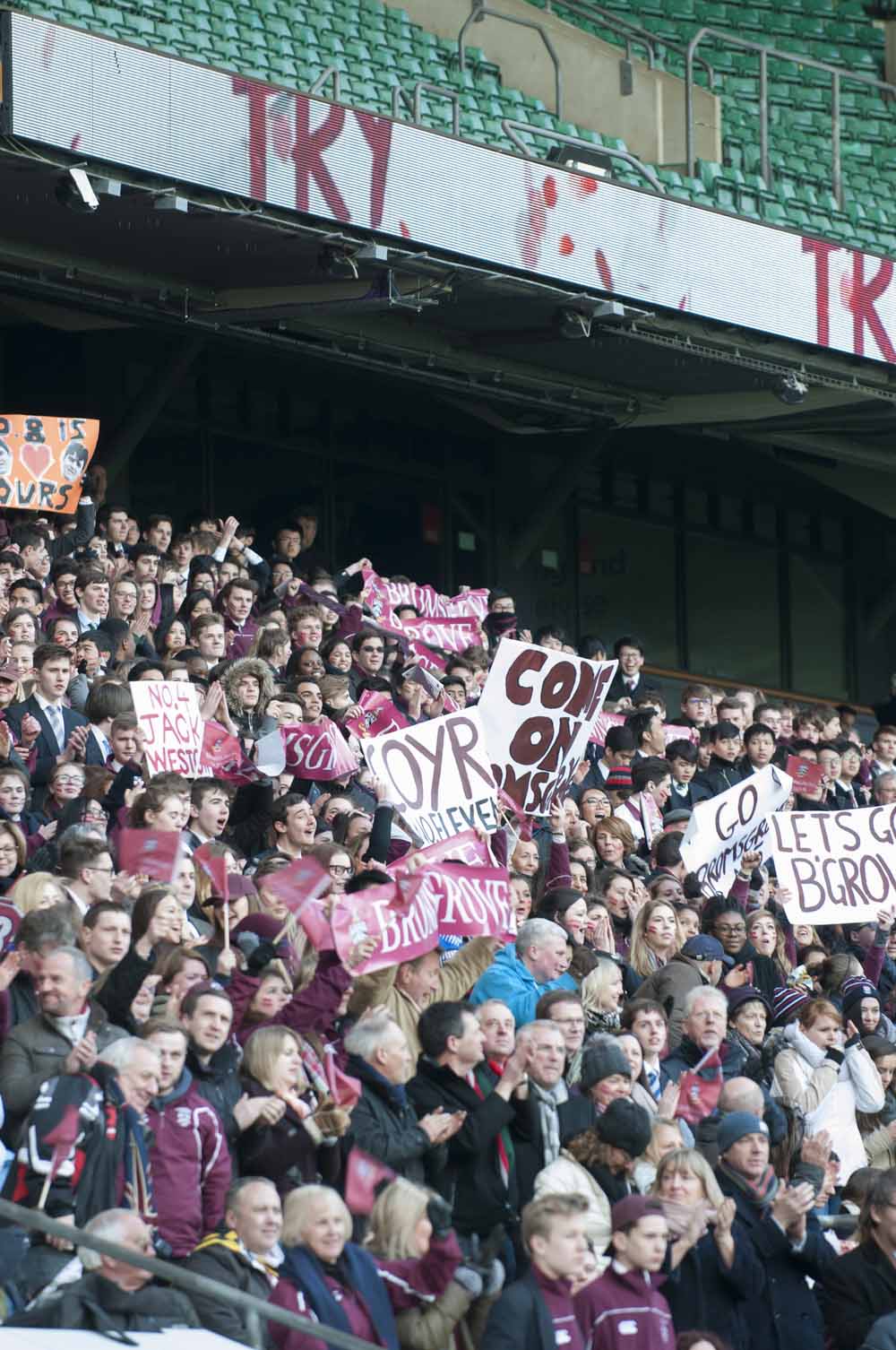NatWest Schools Cup Final (won 18-10 against QEGS Wakefield